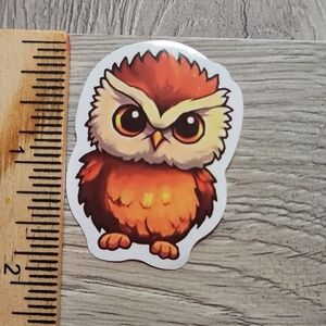 10/$10 Owl Sticker Bird Hoot Owlet Colorful Cartoon